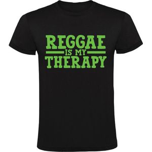 Reggae is my therapy Heren T-shirt | muziek | Jamaica
