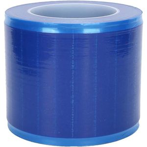 Tattoo Barrier Film Roll - Waterproof Self Adhesive Cover Bandage - Blue Transparent .