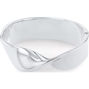 Calvin Klein CJ35000531 Dames Armband - Bangle - Sieraad - Staal - Zilver - 44 mm breed - 60 mm lang