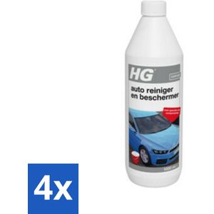 HG Autoreiniger en Beschermer 950 ml - Voordeelverpakking - 4 stuks