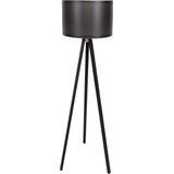 Vloerlamp - Stijlvolle Zwart Design - Compacte Afmeting 38x38x145cm - Liese Verlichting