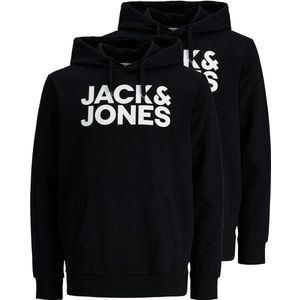 Jack & Jones Heren hoddie 2 pack Corp
