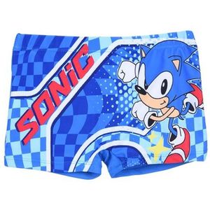 Sonic The hedgehog Zwembroek Blauw Maat 104