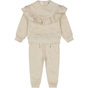 Dirkje Meisjes Kledingset - Beige grey