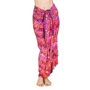 Unieke handgemaakte sarong voor dames en heren | 100% natuurlijk en ademend | Ideaal voor strand en vrije tijd