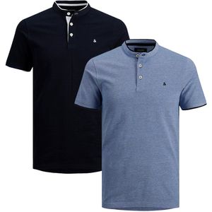 Jack & Jones Heren poloshirt 2 pack Paulos Mao