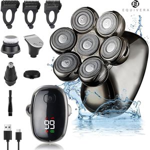 Equivera Skull Shaver - Hoofd Scheerapparaat Mannen - Scheerapparaat Hoofd - Skull Shavers - Head Shavers