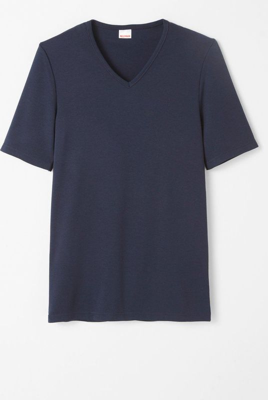 Damart - T-shirt met V-hals en korte mouwen Thermolactyl