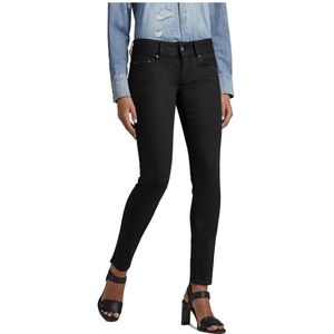 G-star - Midge Cody - Spijkerbroek - Zwart - Mid Waist Skinny