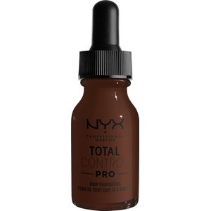 NYX Professional Makeup Total Control Pro Drop Foundation  -  TCPDF25 Deep Ebony - Foundation -
