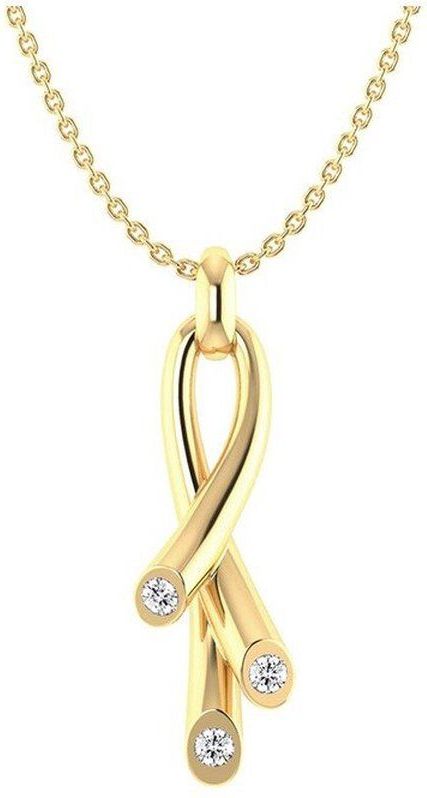 Quinn - Halsketting - Goud - 585/- 14 Karaat