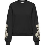 ONLY - ONLBROOKLYN - Sweatshirt - Taupe / Zwart