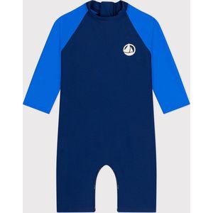 Petit Bateau Babypakje met uv-bescherming Jongens Zwempak - Blauw - Maat 86