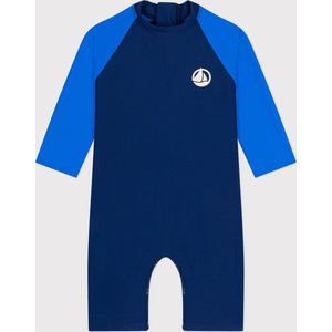 Petit Bateau Babypakje met uv-bescherming Jongens Zwempak - Blauw - Maat 92/98