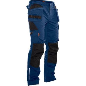 Jobman Practical 2322 Werkbroek Holsterpockets - Mannen - Navy/Zwart - 64