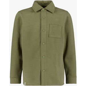 Unsigned jongens overhemd groen - Maat 134/140