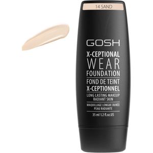 Vloeibare Foundation X-Ceptional Wear Gosh Copenhagen (35 ml) Kleur 14-sand 35