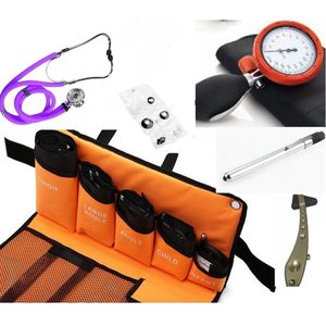 Handmatige bloeddrukmeter all in one set, premium quality (5 manchetten)