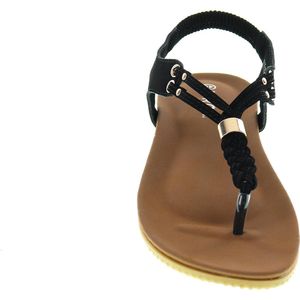 MRCH. Label Saf Dames Sandalen - Zwart - Maat 37