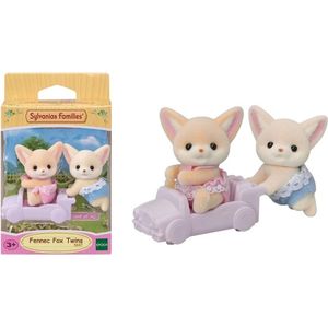 Sylvanian Families 5697 Tweeling Woestijn Vos-fluweelzachte Speelfiguren