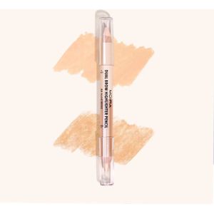 Moira Dual Brow Highlighter 002 Nude Beige