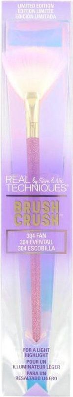 Real Techniques - Brush Crush 304 - Make-up Kwast - Waaier Vorm