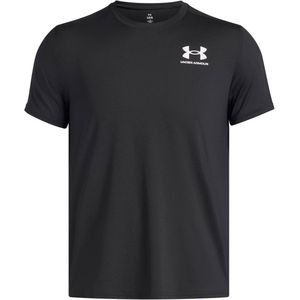 Under Armour - Heatgear Fitted - T-shirt - Ether Blue/Black - Korte Mouwen