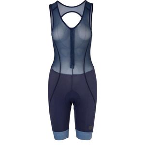 AGU High Summer Bibshort Trend Dames Fietsbroek - Maat M - Blauw