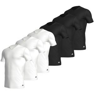 adidas Heren onder t-shirts 6 pack Active Core Cotton