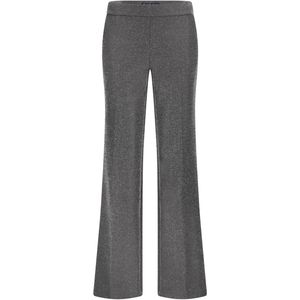 Red Button - Claudette Lurex Wide Leg Broeken - Grijs - Polyester