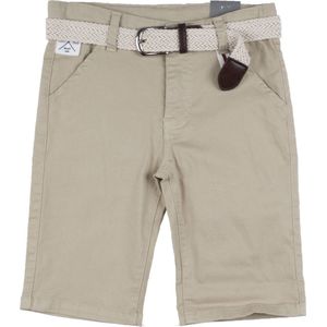 Rumbl Royal - Bermuda met riem - Beige - Maat 98