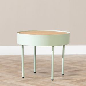 Bronx71® Salontafel rond Zita lichtgroen