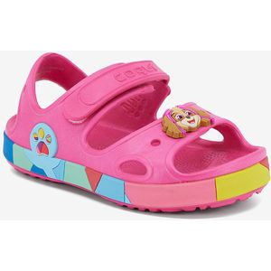 Kindersandalen coqui yogi lt. fuchsia pp skye + amulet 22/23