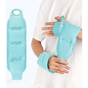 Dutchers® Herbruikbare Pols IJs- en Warmtecompressie – Verstelbare Koude/Warme Band voor ,Polsen – Flexibele Kompresband voor Spierontspanning & Herstel - Icepack - Gelpack - Hot and cold pack - IJspack voor herstel