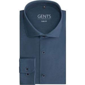 GENTS - Uni 4-way stretch - Katoen - Uni Blauw - Maat EU40/M