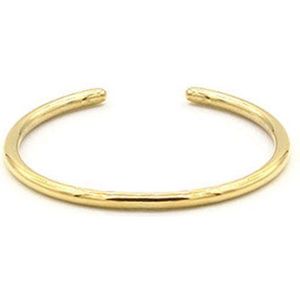 Mint15 Verstelbare ring 'Tiny stacking ring' - Goud RVS/Stainless Steel