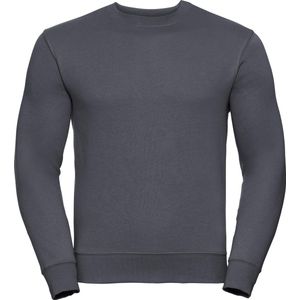 Russell - Authentieke Sweatshirt - Konvooi Grijs - Slimmer Cut
