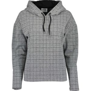 Blue Seven dames hoody grijs geruit - maat S