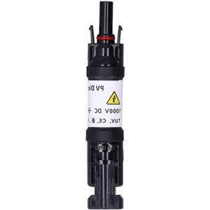 Zonne-PV Diode Connector met Donderbescherming - Waterdichte Diode Houder Connector voor Zonnepanelen (1000V, 20A)