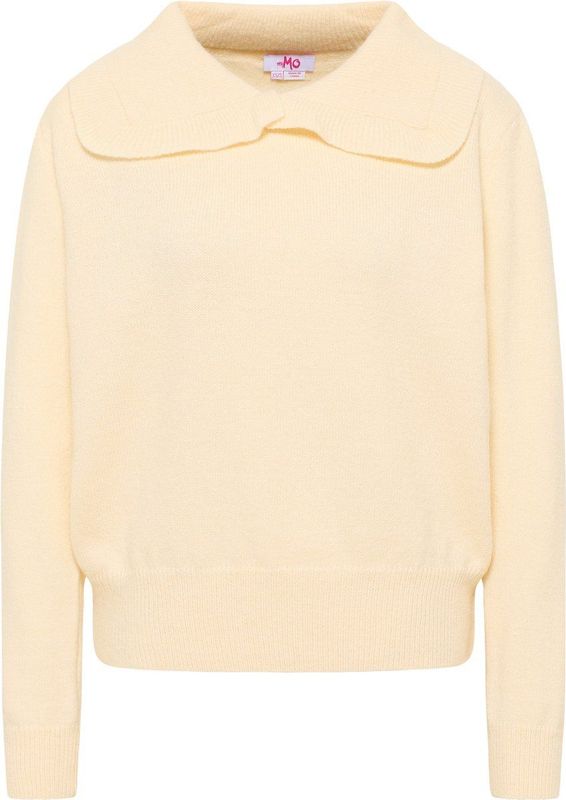 myMo - Blonda - Gebreide Trui - Peter Pan-kraag