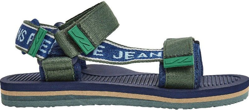 Pepe Jeans Pool One Slippers Blauw EU 36 Jongens,Meisjes