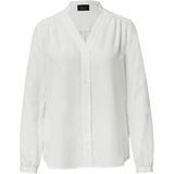 s.Oliver BLACK LABEL - Blouse - Crème - Lange Mouw - Normale Pasvorm