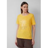 s.Oliver - T-Shirt - Casual - Zacht Vlamgaren Jersey