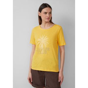 s.Oliver - T-Shirt - Casual - Zacht Vlamgaren Jersey