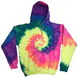 Tie Dye Pullover Hoodies voor Dames en Heren - Classic Fit Sweaters
