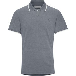 Casual Friday - Shirt 'Tristan' - Blauw/Wit - T-shirt