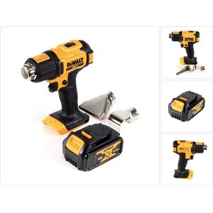 DeWalt DCE 530 N - Accu-Heteluchtpistool - 18 V - 530 °C - Inclusief 1x Accu 4,0 Ah