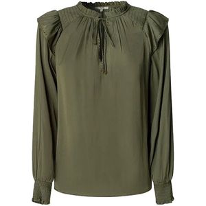 Pepe Jeans Miriam Overhemd Met Lange Mouwen Groen M Vrouw