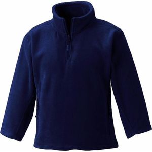 Navy blauwe fleece trui voor jongens 152 (11-12 jaar)