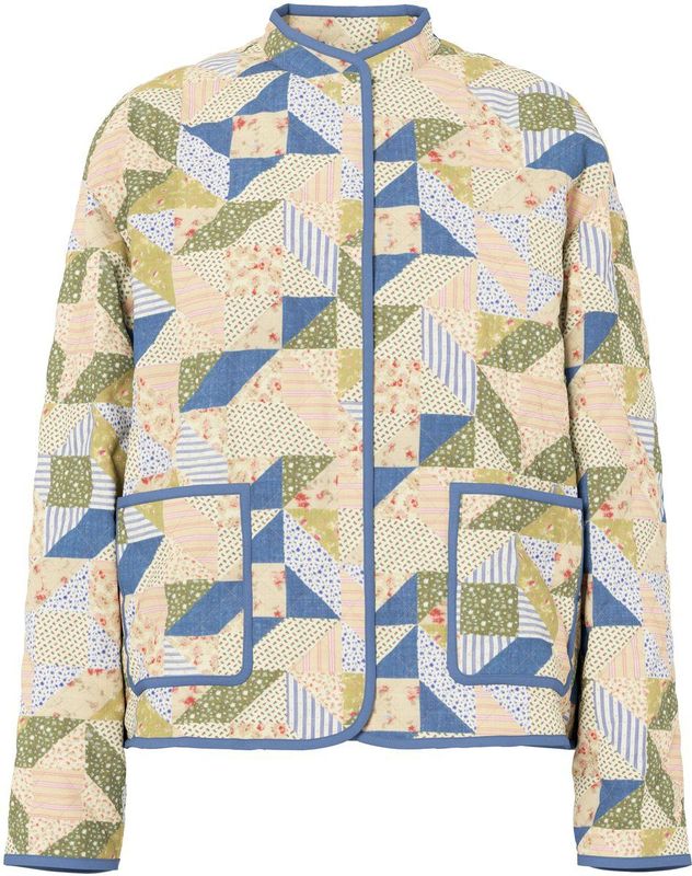 Pieces - Rikke - Gewatteerde Jas - O-hals - Lange Mouwen